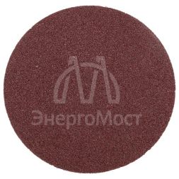 Диск абразивный на ворсовой основе на липучке без отверстий P24 125мм (уп.10шт) Kranz KR-91-1142