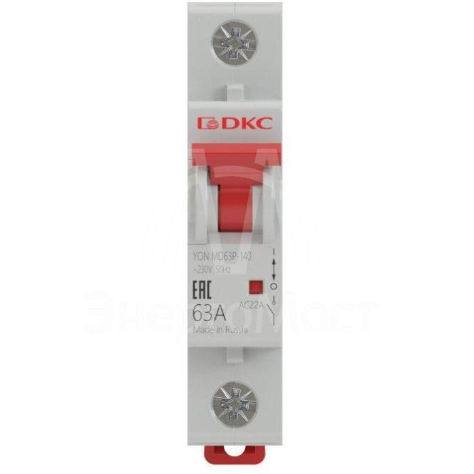 Выключатель нагрузки модульный YON MD63P-163 DKC MD63P-163