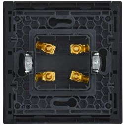 Розетка аудио 4-м FORTE&PIANO FP139M черн. IEK FP-S40-M-K02