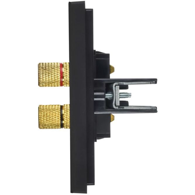 Розетка аудио 4-м FORTE&amp;PIANO FP139M черн. IEK FP-S40-M-K02