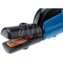 Кабель сварочный КГ 1х16 200А СКР 10-25 с электрододержателем 3м Rexant 16-0753