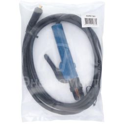 Кабель сварочный КГ 1х16 200А СКР 10-25 с электрододержателем 3м Rexant 16-0753