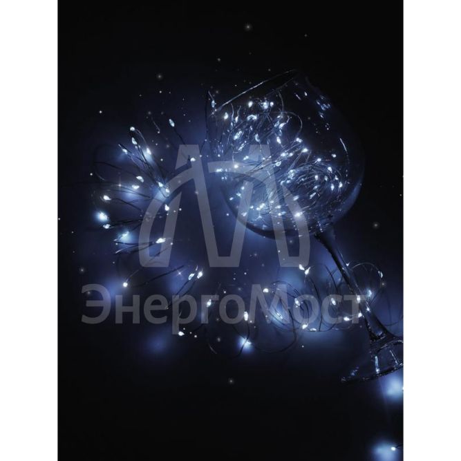 Гирлянда DC-G05-20WS2 20LED 2xCR2032 (в компл.) бел. (уп.2шт) ФАZА 5048010