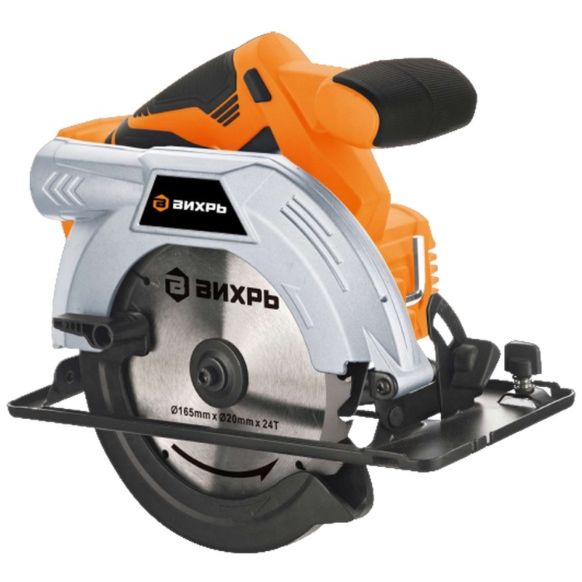 Дисковая пила аккумуляторная АДП-165/20Li Вихрь