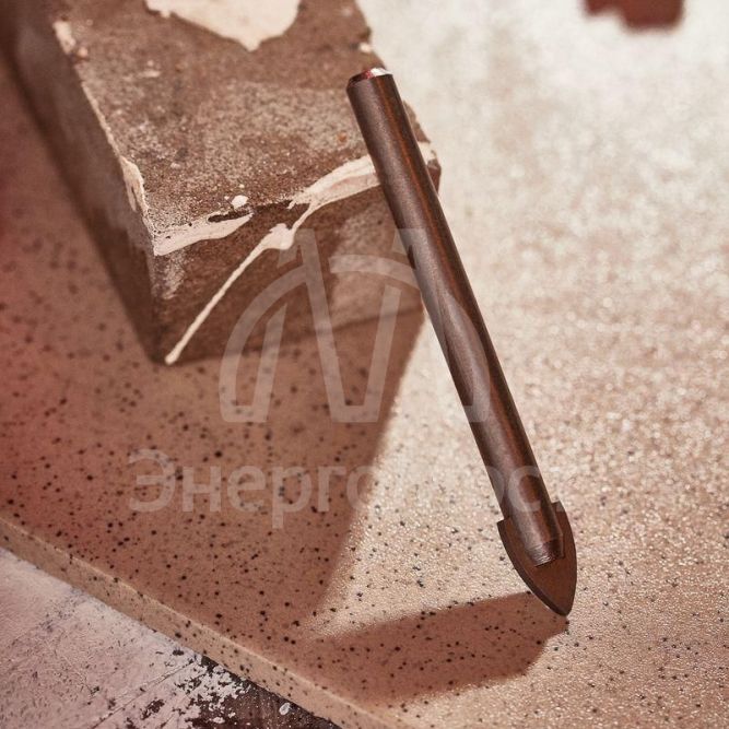 Сверло по стеклу и кафелю 10мм Kranz KR-12-6806