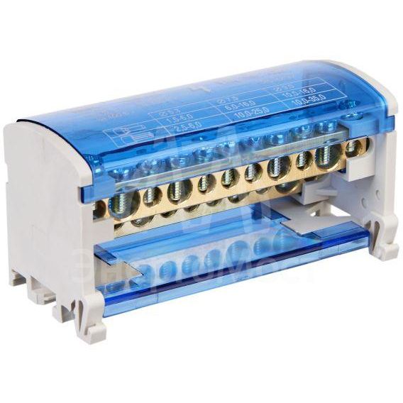 Шина на DIN-рейку (кросс-модуль) ШНК 2х11 L+PEN IEK YND10-2-11-050