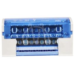 Шина на DIN-рейку (кросс-модуль) ШНК 2х11 L+PEN IEK YND10-2-11-050