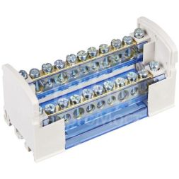 Шина на DIN-рейку (кросс-модуль) ШНК 2х11 L+PEN IEK YND10-2-11-050