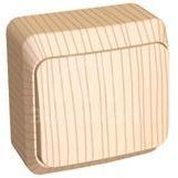 Выключатель 1-кл. ОП Этюд Дача 10А IP20 сосна SchE BA10-001D