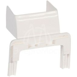 Блок выдвижной для монтажа на торце мини-плинтуса DLPlus 40х20мм бел. Leg 031647