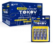Элемент питания алкалиновый LR3/AAA (блист.4шт) TOKOV ELECTRIC TKE-ALS-LR3/B4