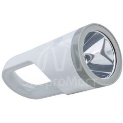 Фонарь аккум. 5Вт LED + 19Вт LED 3.7В 1800мА.ч USB шнур КОСМОС KOSAccu9105W_pearl