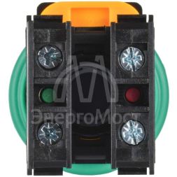 Кнопка &amp;quot;Грибок&amp;quot; d22мм 1НО+1НЗ MASTER с фиксацией зел. IEK MI-BG60-11M-3-21-K06