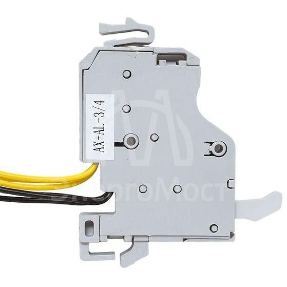 Контакт дополнительный и аварийный AX+AL AV POWER-3/4 AVERES EKF mccb-34-AX+AL-av
