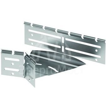Угол для лотка горизонтальный изменяемый 0-45град. 400х100 СРО DKC 360410