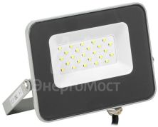 Прожектор СДО 07-20 LED 20Вт IP65 6500К сер. IEK LPDO701-20-K03