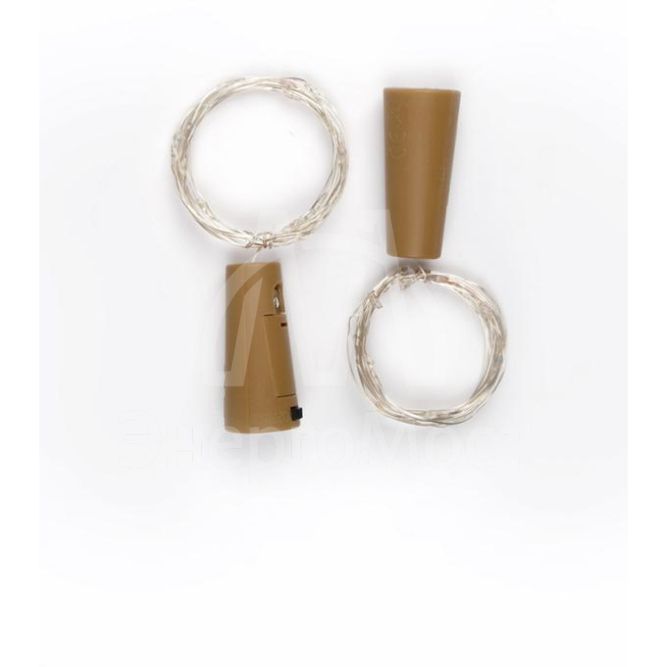 Гирлянда &amp;quot;Пробки&amp;quot; DC-G04-20YS2 20 LED 3х(LR44/LR1154/AG13/G13) в компл. желт. (уп.2шт) ФАZА 5059672