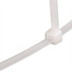 Хомут кабельный КСС 3х100 нейл. бел. (уп.100шт) Fortisflex 49391