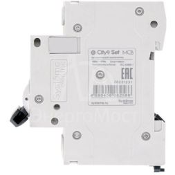 Выключатель автоматический (АВ) С 16А 4P 4.5кА 400В City9 Set SE C9F34416