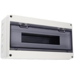 Бокс модульный накладной PDB/W 4018 GR (ЩРН-ПГ-18) IP65 пластик. Pro JazzWay 5072121