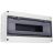 Бокс модульный накладной PDB/W 4018 GR (ЩРН-ПГ-18) IP65 пластик. Pro JazzWay 5072121