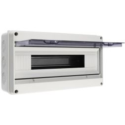 Бокс модульный накладной PDB/W 4018 GR (ЩРН-ПГ-18) IP65 пластик. Pro JazzWay 5072121