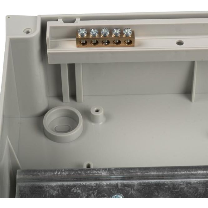 Бокс модульный накладной PDB/W 4018 GR (ЩРН-ПГ-18) IP65 пластик. Pro JazzWay 5072121