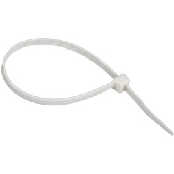 Хомут 4.8х200мм P6.6 самозатухающий бел. (уп.100шт) IEK UHH90-D048-200-100-K01