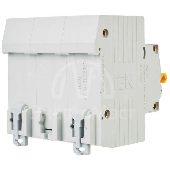 Выключатель автоматический модульный 3п C 25А 10кА ВА47-100 IEK MVA40-3-025-C