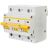 Выключатель автоматический модульный 3п C 25А 10кА ВА47-100 IEK MVA40-3-025-C