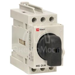 Рубильник мод. 3п MS-20A на DIN-рейку EKF ms-20d