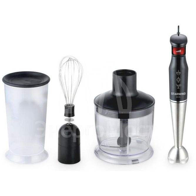 Блендер погружной SBP3432b 800Вт черн./красн. STARWIND 1071628
