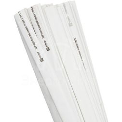 Трубка термоусадочная ТУТ нг 12/6 бел. 1м (уп.50шт) PROxima EKF tut-12-w-1m