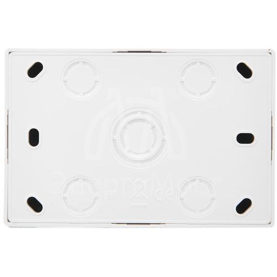 Розетка 2-мест. без заземл. LETO закрытый корпус ПБТ бел. LEZARD 752-0200-128B