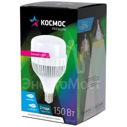 Лампа светодиодная KOSMOS PREMIUM HWLED 150Вт 175-265В E40 4500К КОСМОС KHWLED150WE4045