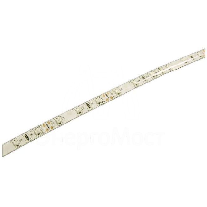 Лента светодиодная PLS 2835/60-12V-W 6Вт/м IP65 бел. (уп.5м) JazzWay 2859013