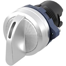 Головка переключателя на 3 положения с возвратом стандартная ручка алюм. черн. DKC M22S-M3A