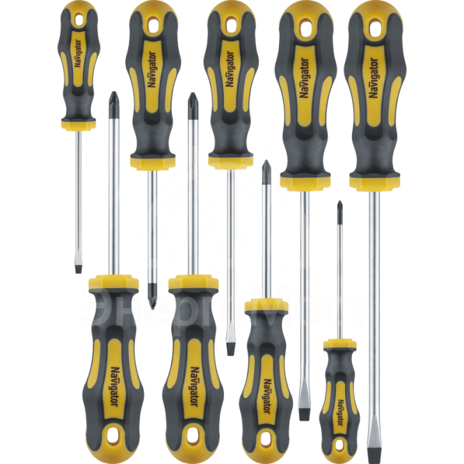 Набор отверток NHT-Ot02-H9 (9шт) Navigator 95269