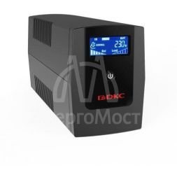 Источник бесперебойного питания ИБП Info LCD 600В.А IEC C13 (3) USB + RJ45 DKC INFOLCD600I