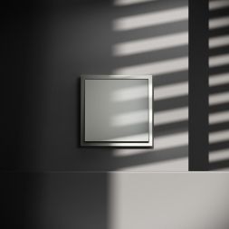 Переключатель проходной 1-кл. СП S70 10А механизм сталь Voltum VLS010305