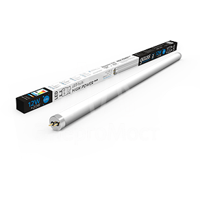 Лампа светодиодная Elementary T8 12Вт 6500К G13 1000лм 600мм стекло Gauss 93032