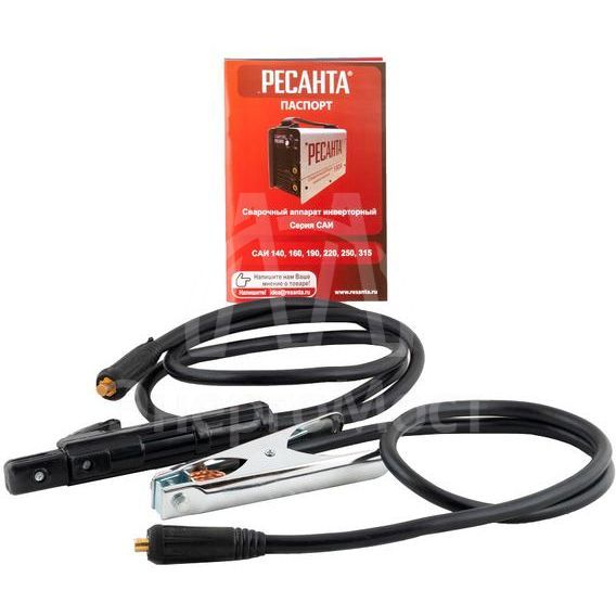 Инвертор сварочный САИ-190 190А d5 140-240В IP21 горячий старт Ресанта 65/2