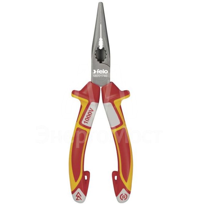 Длинногубцы диэлектрические с резцом 170мм Felo 58201740
