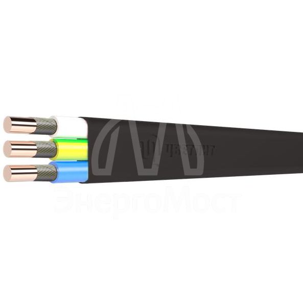 Кабель ВВГ-Пнг(А)-FRLSLTx 3х1.5 ОК (N PE) 0.66кВ (м) Цветлит 00-00140498