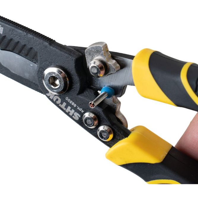 Клещи электромонтажные многофункциональные 6-в-1 210мм (08500) SHTOK 376308