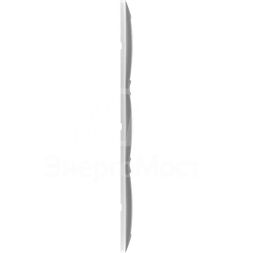 Рамка 3-м Valena горизонт. алюм. Leg 770153