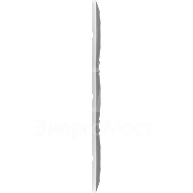 Рамка 3-м Valena горизонт. алюм. Leg 770153