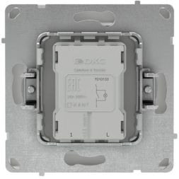 Выключатель 1-кл. KANT с подсветкой бел. песок DKC 7010133