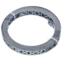 Лента монтажная 0.55х17 прямая 5м цинк этикетка СТРОЙМЕТИЗ 4520029