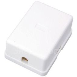 Розетка телефонная 1-м ОП RJ11 бел. Rexant 03-0001